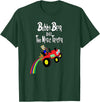 Strange Planet Apparel Bubby Bear and the Magic Tractor T-Shirt - Dark Green