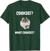 What Cookies Dwarf Hamster Funny Meme T-Shirt - Dark Green
