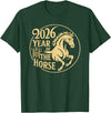 Horse Year 2026 Chinese New Year Of The Horse Chinese New Year 2026 Year of the Horse Happy New Year 2026 T-Shirt - Dark Green