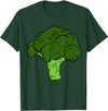 Stylish Lazy Halloween Costumes Broccoli Halloween Costume Matching Adult Kids Toddler 5T 4T T-Shirt - Dark Green