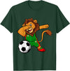 Lovers Maroc Berber culture Morocco Royal Lion for moroccan football lovers T-Shirt - Dark Green