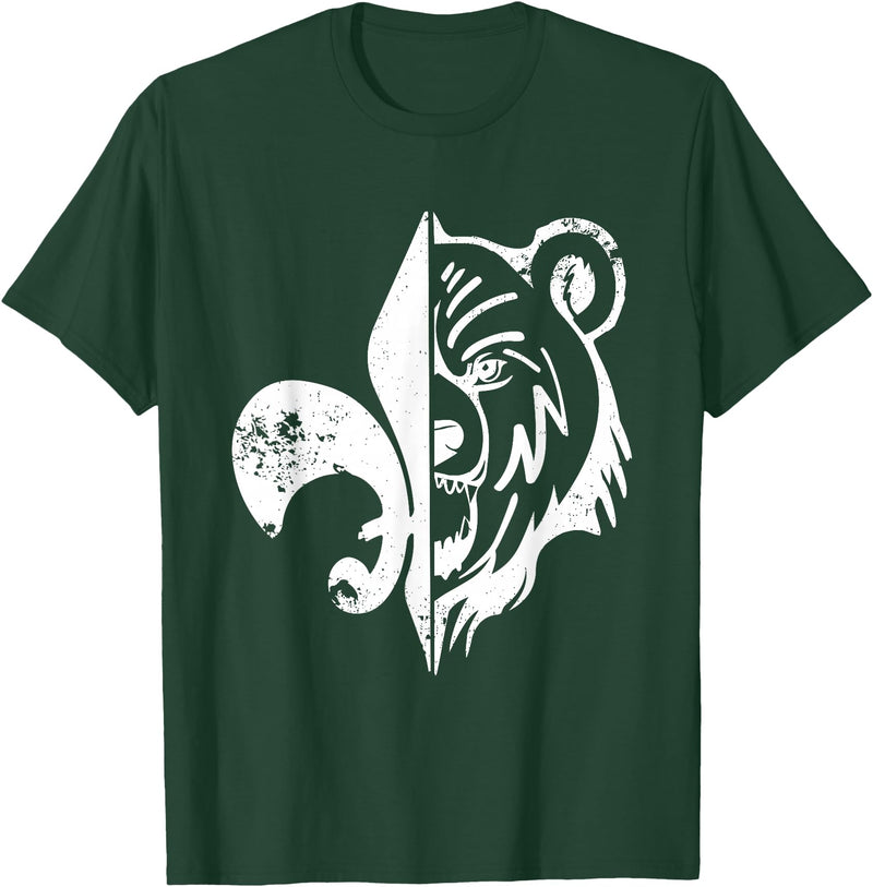 Pfadfinder Bär Scout Bear for Scouts T-Shirt - Dark Green