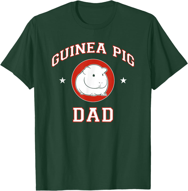 Miller Sye Guinea Pig Dad T-Shirt - Dark Green