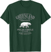 Port Stevens P.S.75 Design Greenland Polar Bear T-Shirt - Dark Green