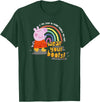 Peppa Pig If You Jump In Muddy Puddles Wear Your Boots! T-Shirt - Dark Green