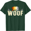 Bear Community Bear Brotherhood Gay Men Gifts Woof Bears Pride Nature Gay Men LGBT Flag T-Shirt - Dark Green