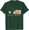 Funny Guinea Pig Shirts How It Started How It's Going - Guinea Pig Rodent Pet Lover T-Shirt - Dark Green