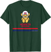 Hesketh Racing Logo World Champion Team Stripes Mascot Retro T-Shirt - Dark Green