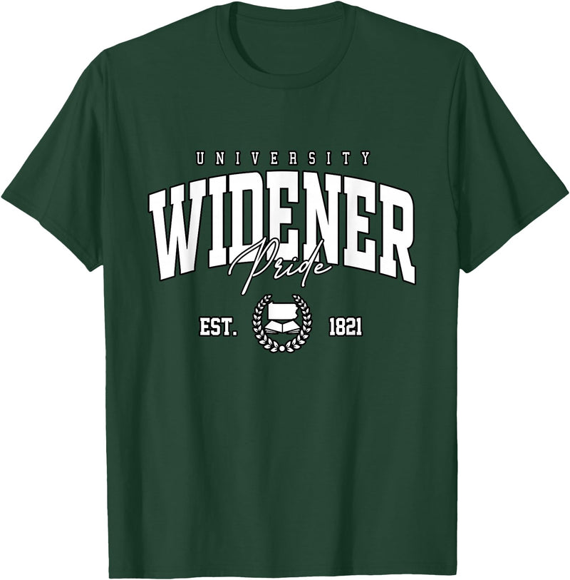 Widener Arch University College Athletics Retro Widener Collegiate of Technology Arch Vintage for Men Women T-Shirt - Dark