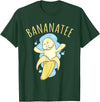 Sea Cows & Bananas Bananatee Manatee Banana Dugong Pun Funny Fruit T Shirt T-Shirt - Dark Green