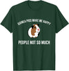 Guinea Pig Accessories & Gifts Funny Guinea Pig Tshirt Gift | Guinea Pig Tee T-Shirt - Dark Green