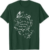 Half Rage Half Hope Rage Resistance Rabbit Resist Sarcastic T-Shirt in Dark Green