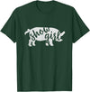 Pig Showing Gifts & Apparel Cute Show Pig Girl T-Shirt - Dark Green