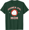Miller Sye Guinea Pig Mom T-Shirt - Dark Green