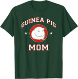 Miller Sye Guinea Pig Mom T-Shirt - Dark Green