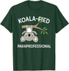 Teacher Gift T-Shirts and Apparel Cute Koala Paraprofessional Gift Appreciation T-Shirt T-Shirt - Dark Green