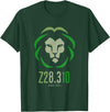Liberty Styles Z28.310 Since 2021 Funny Lion T-Shirt - Dark Green