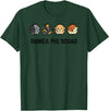 Funny Sarcastic Ironic Quotes & Gifts Cute and Cavy Guinea Pig Rodent Pet Team Squad T-Shirt - Dark Green