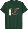Llama Get Married Funny Bachelorette Party Novelty Llama Get Married Shirt Funny Bride Bachelorette Party T-Shirt - Dark Green