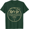 Back To School Western Gift For Teachers Students Let's Go Teacher Western Cowgirls Cow Skull Style Desert T-Shirt - Dark