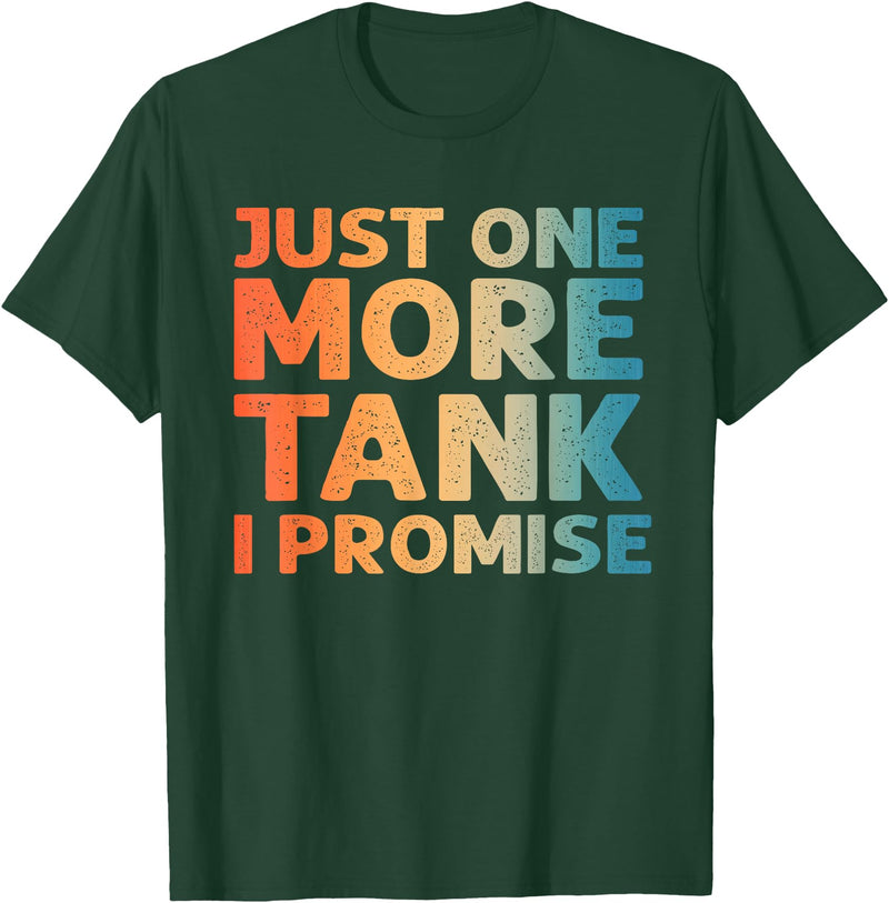 Funny Aquarium Gift Fish Tank Accessories & Stuff Best Fish Tank Design For Men Women Fish Tank Aquarium Lover T-Shirt - Dark Green