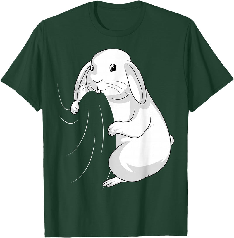 Rabbit Lovers Rabbit T-Shirt in Dark Green