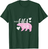 Grandma-Bear Tees Mother's Day Gigi Bear For Your Mom and Grandma Christmas T-Shirt - Dark Green