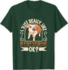 Creative Hereford Pig Designs I Love My Hereford Pig T-Shirt - Dark Green