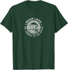 Bear Lake The Caribbean Of The Rockies Utah Idaho Bear Lake Vintage The Caribbean Of The Rockies Utah Idaho T-Shirt - Dark Green