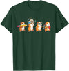 Cute Guinea Pig Lovers First Day of School Costume Funny Guinea Pig Back to School Teacher Student T-Shirt - Dark Green