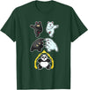 Wowsome! Panda Fusion Funny Panda Bear Lovers T-Shirt - Dark Green