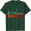 Berliner Bär Designs - Berlin Shop - Berlin Berlin Design - Berlin Bear - I Love Berlin T-Shirt - Dark Green