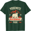 Yosemite Bear Lovers Gifts Yosemite National Park Vintage Gift T-Shirt - Dark Green