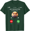 Funny Hamster Meme T-Shirt - Dark Green