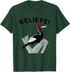 Birdwatching Gifts for Birders Endangered Ivory-Billed Woodpecker T-Shirt - Dark Green