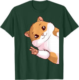 Hamster Children Girls Boys T-Shirt - Dark Green