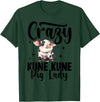 Kune Kune Pig Accessories & KuneKune Clothes Kune Kune Pig Girl Accessories for Women Kunekune Pig T-Shirt - Dark Green