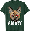 Mountain Lion Wild Serval Cat Shirts Mountain Lion Ohio Wild Cat Amiry Serval Cat T-Shirt - Dark Green