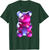 Urban Empyre Indigo Purple Gummy Bear T-Shirt - Dark Green