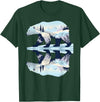 Polar Wildlife Fan Lover Nature Polar Bear Arctic Wildlife Nature Lover Animal Art Kids T-Shirt - Dark Green