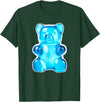 Urban Empyre Blue Gummy Bear Candy T-Shirt - Dark Green