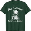 My Flabbers Bear, Bear Funny, Gasted Bear Flabbers My Flabbers Have Been Gasted, Funny Graphic, Bear Art Cute T-Shirt - Dark Green