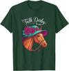 Horse Racing Derby Equestrian Farm Animal Women Talk Derby to Me Horse Racing Ladies Funny Farm Animal Hat T-Shirt - Dark Green