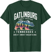 Gatlinburg Family Vacation Tees Family Vacation Mountains Gatlinburg Tennessee Bear Souvenir T-Shirt - Dark Green