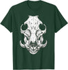 Hog Hunter Skull Co. Hog Hunter Skull Hunting Wild Hog Pigs T-Shirt - Dark Green