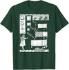 Vintage Fairy Tale Shirts The 3 Bears Vintage Goldilocks Retro Fairy Tale T-Shirt - Dark Green