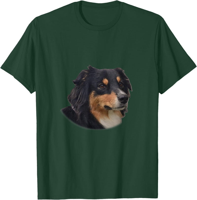 Grizzly/Doudy Dog T-Shirt - Dark Green