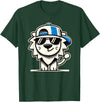 Nerrrdy Lion Hipster Men Women Kids Boys Girls Funny Lion T-Shirt - Dark Green
