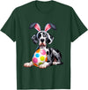 Men Women Rabbit T-Shirt in Dark Green