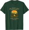 Big Bear Lake Eagles California Big Bear Lake California Eagles Jackie and Shadow T-Shirt - Dark Green